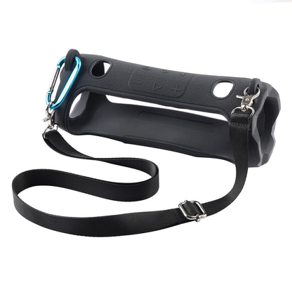 Étui de transport en Silicone pour haut-parleur Bluetooth Portable, housse de protection souple avec bandoulière pour haut-parleur JBL Charge 6