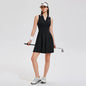 Nouvelles robes de sport femmes robe de tennis polo revers robe de fitness en plein air badminton golf séchage rapide et respirant robe de sport