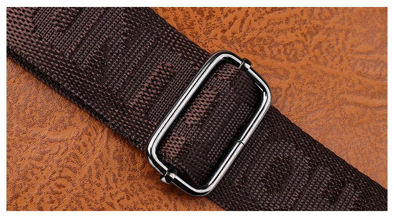 Sacs de messager de marque kangourou de luxe hommes en cuir sac à bandoulière décontracté pour hommes marron noir sac à bandoulière d'affaires sac à main masculin