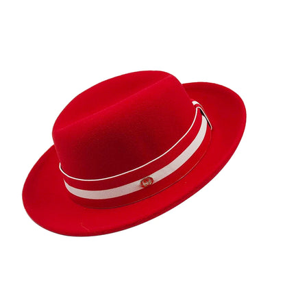 NOUVEAU chapeau de tarte de porc bord hommes femmes Fedora classique gentleman melon cosplay derby melon anglais chapeau panama jazz chapeau en gros