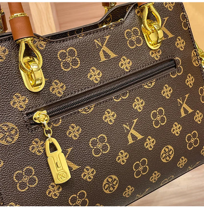 Sac à main de marque de luxe pour femmes, sac à main pour maman, Texture de haute qualité, rétro, épaule simple diagonale, grande capacité, nouvelle collection 2025