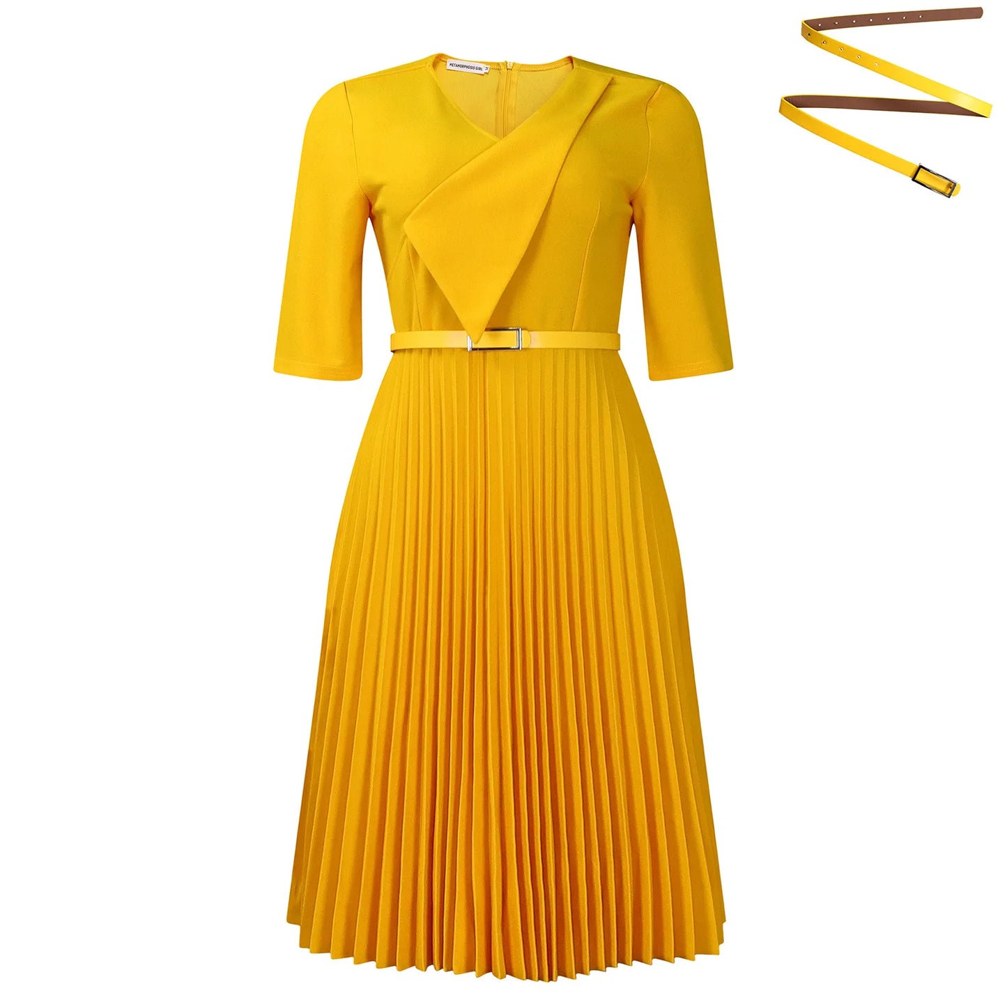 Robe plissée mi-longue en polyester à manches courtes et col en V pour femmes, vêtements africains, robe élégante, fête de mariage, été, Dashiki, 2025