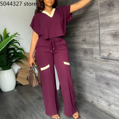 Tenues africaines Dashiki pour femmes, vêtements grande taille, mode d'été, hauts à manches courtes, pantalons, Ankara, ensemble 2 pièces, 2023