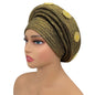 Mode africain Turban casquette femmes Autogele couvre-chef dame bandeau Nigeria mariage couvre-chef Turbante Mujer