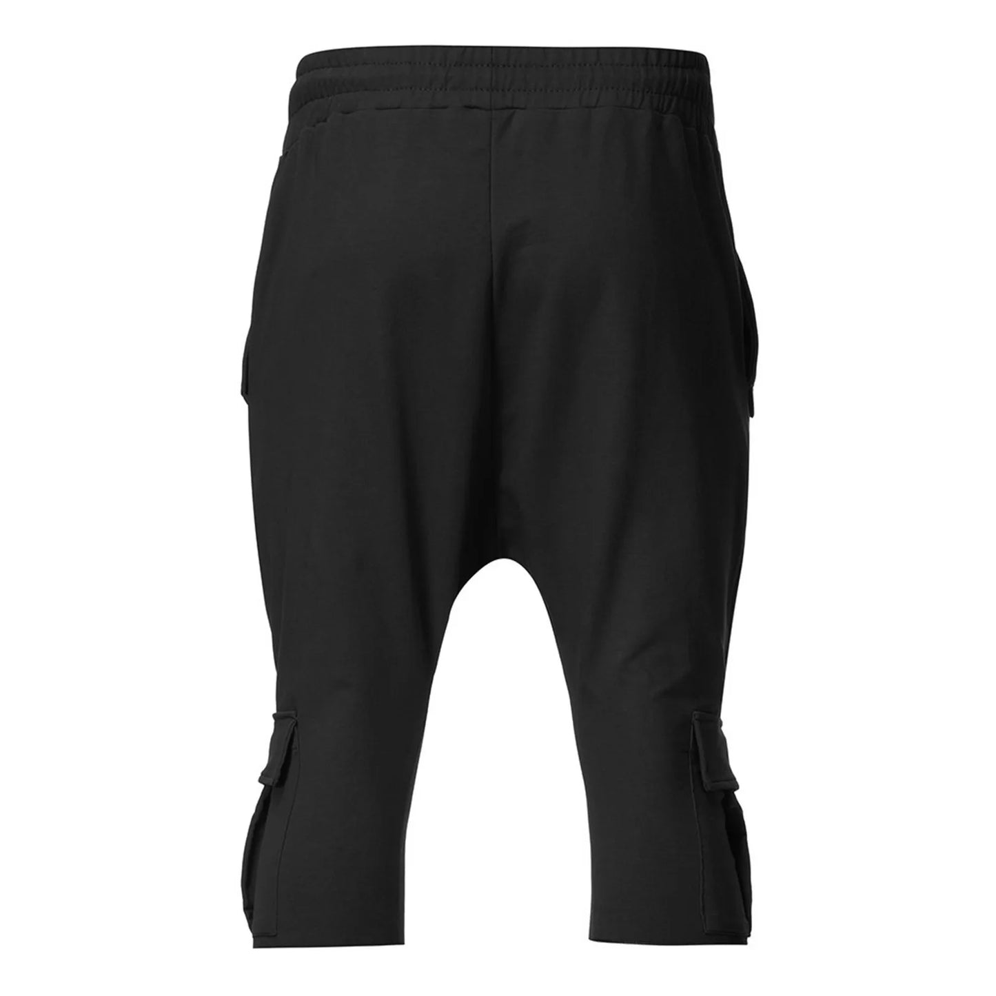 Pantalon de survêtement décontracté pour hommes, tendance Hip Hop en Europe et en amérique, ample, solide, sport de rue, Harlan, court, vêtements pour hommes