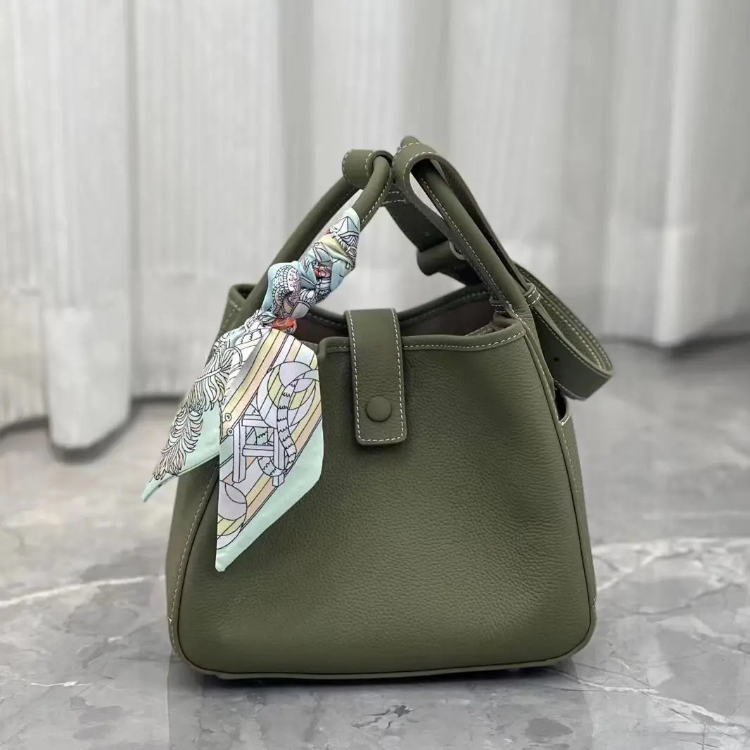 Sac seau en cuir de grande capacité pour femmes, Design de luxe, sacs à main en cuir de vache de haute qualité, sac de dîner élégant haut de gamme pour dames
