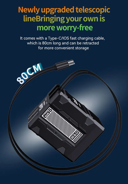 Xiaomi GAN 20W chargeur Ultra rapide Type C éclairage PD 3.0 charge de téléphone portable prise US/EU/UK pour iPhone Samsung Huawei Xiaomi