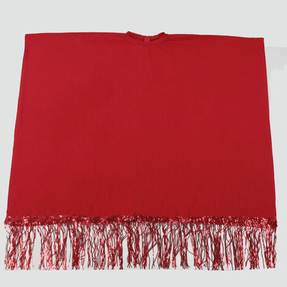 Robe mi-longue à pampilles en polyester à manches 3/4 pour femmes, tenues africaines élégantes, vêtements africains