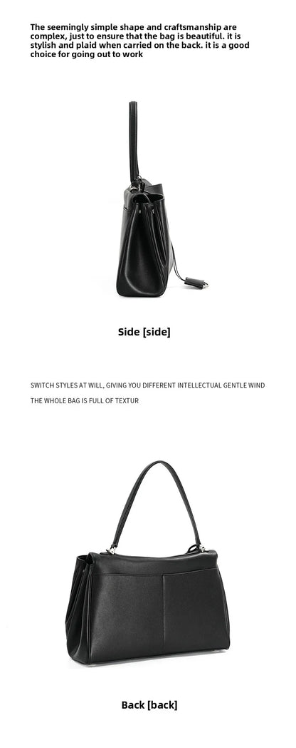 2025 Rodeo cuir grande capacité sac fourre-tout de banlieue sac à main à bandoulière unique sac à bandoulière sous les bras pour les déplacements élégants