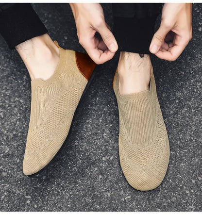 YRZL-Mocassins Légers pour Homme, Chaussures Plates Astronomiques, Conduite, Marche, Sans Lacets, Loisirs, Paresseux, 2024