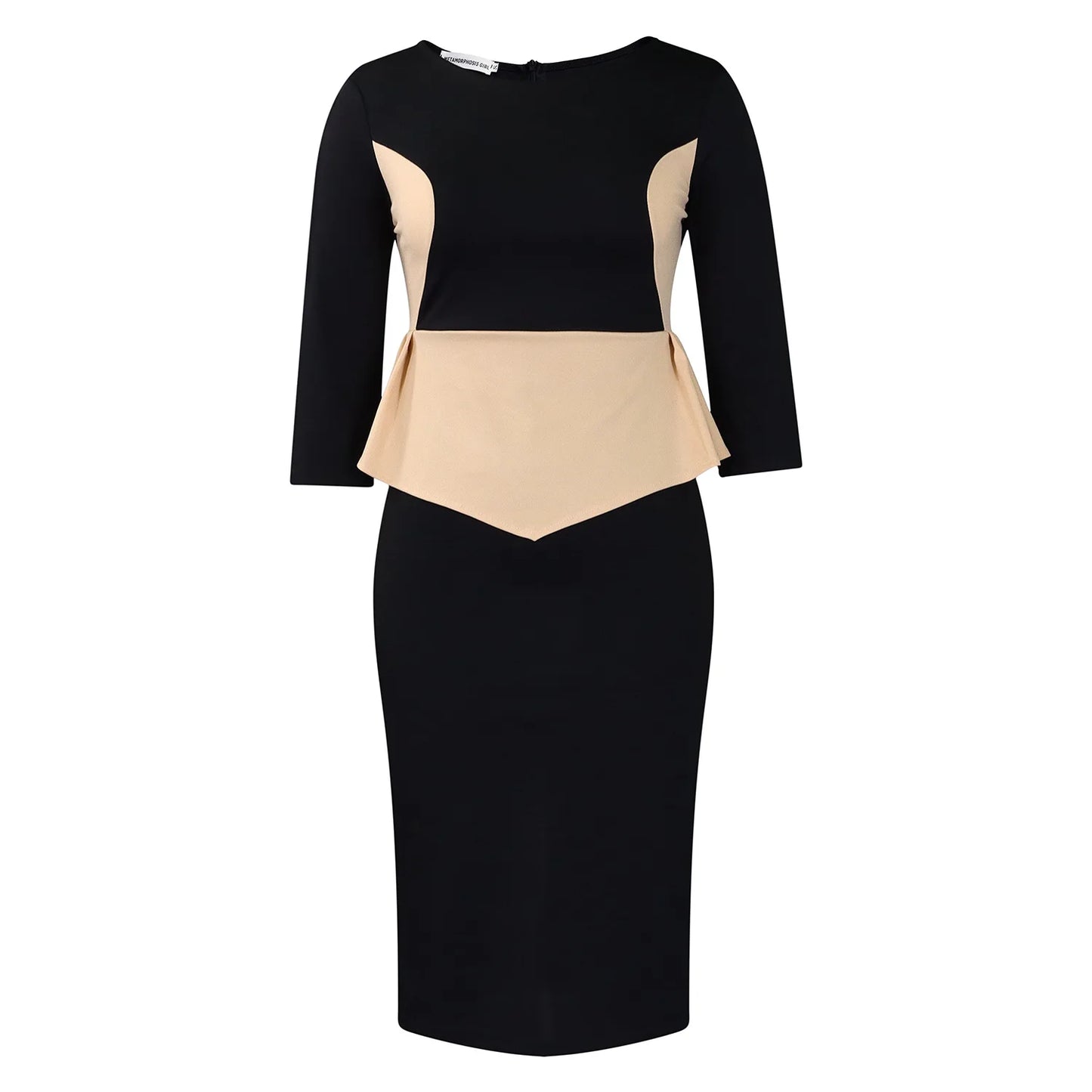 Robe de banlieue pour femmes, nouvelle mode automne et hiver, tempérament élégant, couleur, sac de banlieue, fesse