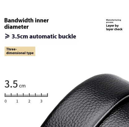 OYIFAN hommes ceinture en cuir véritable ceinture pour hommes ceintures automatiques ceinture réglable ceintures d'affaires