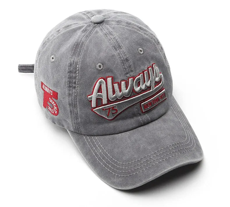 Casquette de Baseball en coton pour Sports de plein air, à la mode, pour femmes, décontractée, rétro, broderie, pour hommes, Hip Hop, rebond, chapeau à rabat