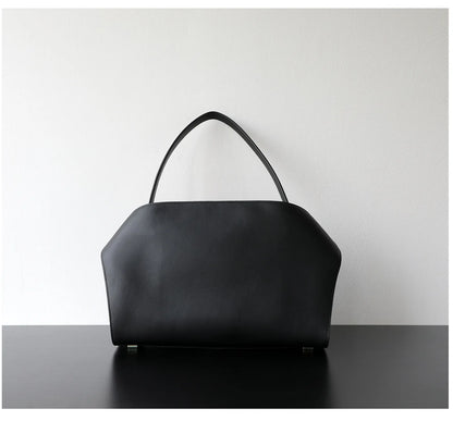 Niche léger luxe haut de gamme en cuir grande capacité première couche peau de vache sac à main pour femme sac fourre-tout banlieue loisirs polyvalent