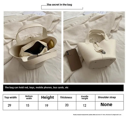 Sac à main en cuir PU pour femmes, Design Unique haut de gamme, offre spéciale de la saison, sac seau tendance, polyvalent à la mode, Si