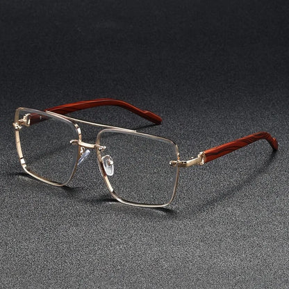 2025 lunettes De soleil carrées De luxe pour hommes nouveau en bois Vintage Designer lunettes De mode lunettes De soleil femmes vacances Gafas De Sol Hombre