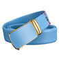 Ceinture automatique bleu ciel pour hommes et femmes, ceinture de loisirs d'affaires, bande passante 3cm et 2024 cm, nouvelle mode, 3.5