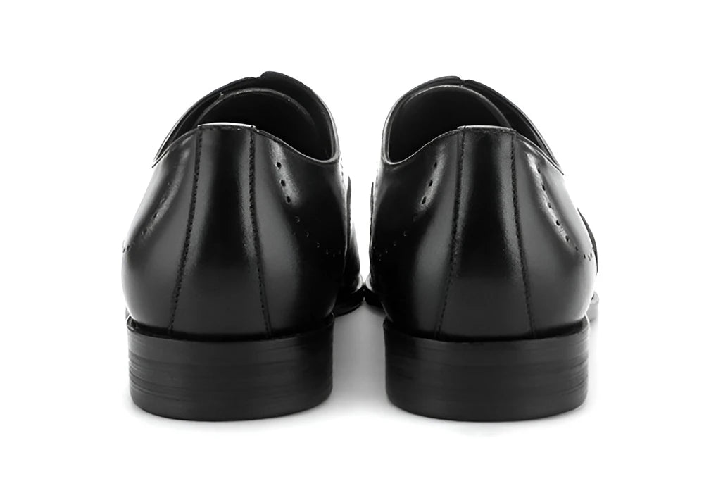 Chaussures Oxford en cuir véritable pour hommes, chaussures de haute qualité, faites à la main, pleine fleur, pour les affaires, décontractées, pour la vie quotidienne, 2024