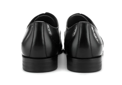 Chaussures Oxford en cuir véritable pour hommes, chaussures de haute qualité, faites à la main, pleine fleur, pour les affaires, décontractées, pour la vie quotidienne, 2024