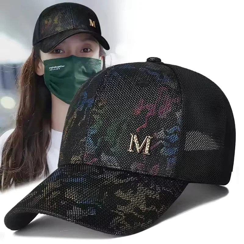 Nouveau chapeau de soleil pour femmes dames casquette de Baseball femme pour fille été respirant Snapback marque de mode de luxe sport camionneur chapeau