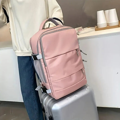 Sac à dos de voyage multifonction avec rangement pour chaussures, sac à bagages multicouche, grande capacité, 150