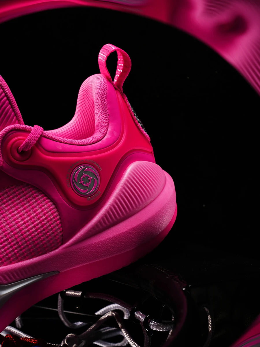 Rigorer BP1 'Kaleidoscope' chaussures de basket-ball hommes bas résistant à l'usure antidérapant professionnel réel Combat Sport baskets