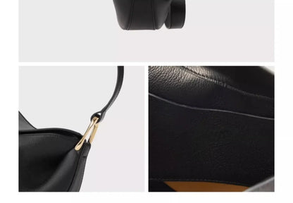 Sac à pois français populaire pour femmes, nouveau petit Design sous les bras, sac à bandoulière simple en cuir pour femmes, 2025