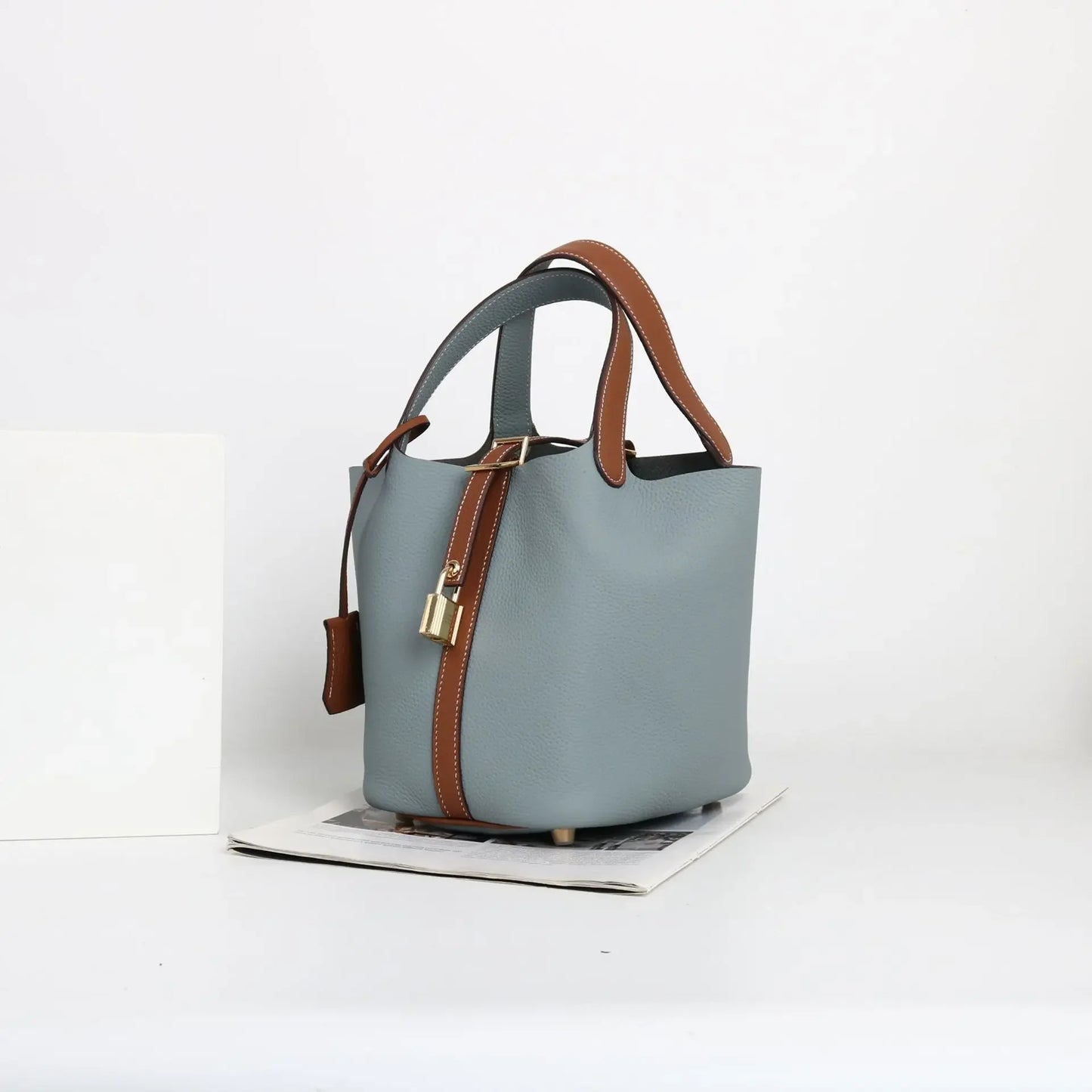 Sac à main en cuir de vache souple, panier de couche de sauna XVI, sac de détermination durable, fabriqué en Chine, nouvelle mode, 2024, E27