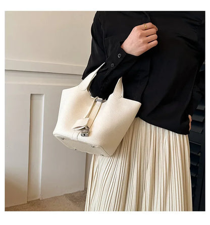 Sac à main en cuir PU pour femmes, Design Unique haut de gamme, offre spéciale de la saison, sac seau tendance, polyvalent à la mode, Si