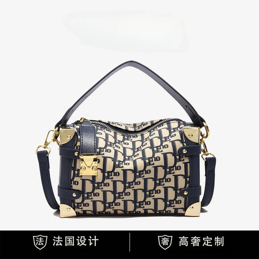 Sac à main polyvalent, nouveau Style étranger, couleur personnalisée, à la mode, couleur contrastée, épaule unique, portée Oblique, printemps 2025