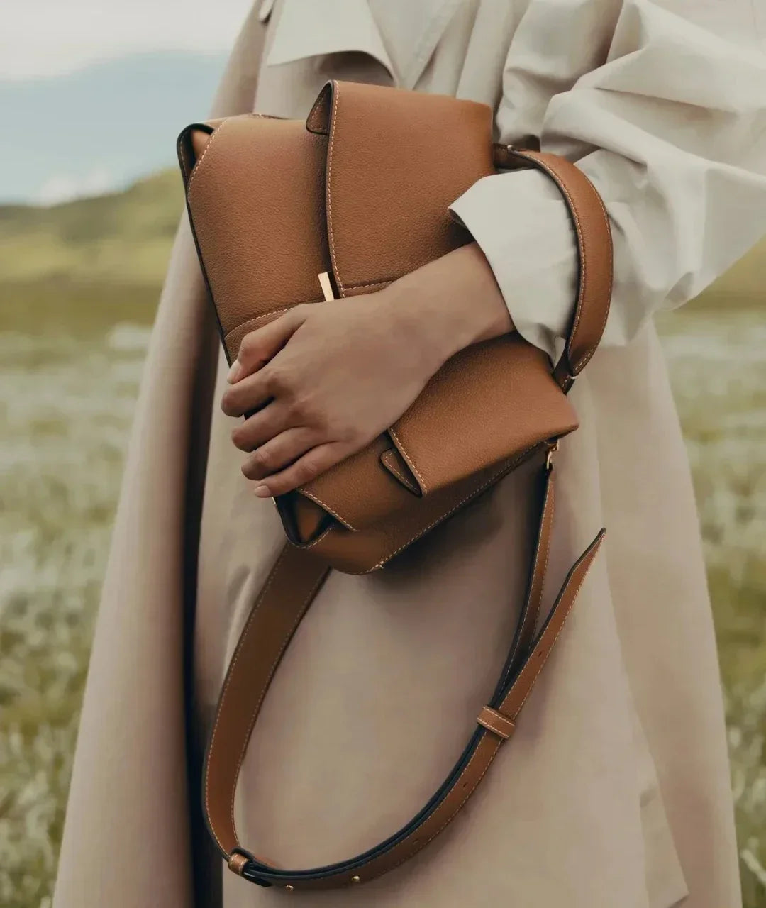 Sacs à main en cuir de luxe pour femmes, pocommuniste haut de gamme, super sac avec design plissé, grande capacité