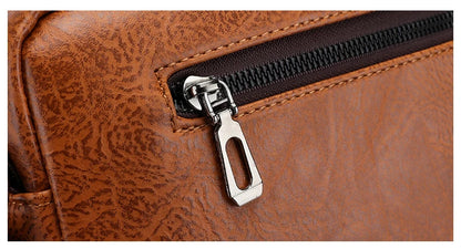 Sacs de messager de marque kangourou de luxe hommes en cuir sac à bandoulière décontracté pour hommes marron noir sac à bandoulière d'affaires sac à main masculin