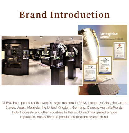 OLEVS Original diamant montre pour femmes mode élégant en acier inoxydable étanche Quartz montre-bracelet de luxe dames robe montres