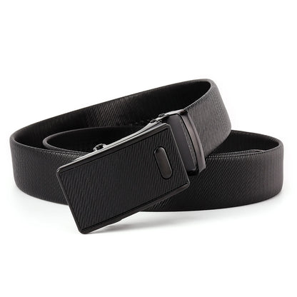 Ceinture tendance pour hommes, durable pour le travail, les affaires et le quotidien Boucle automatique, un super cadeau. Design S