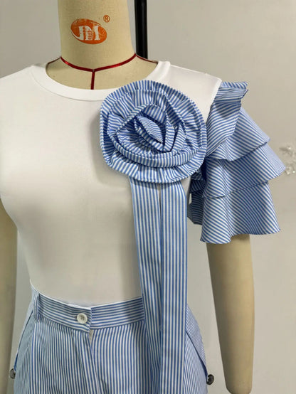 2 pièces femmes ensembles Dashiki africain nouveauté été automne correspondant ensembles deux pièces ensembles haut pantalon costumes tenues vêtements