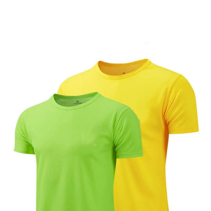Hommes femmes séchage rapide à manches courtes Sport T-Shirt maillots de gymnastique Fitness chemise formateur course T-Shirt adolescent vêtements de Sport respirants