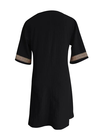 Robe en lin de coton pour femmes, vêtements décontractés, streetwear vintage, style ethnique, robe d'été élégante, vêtements de mode, Y2K