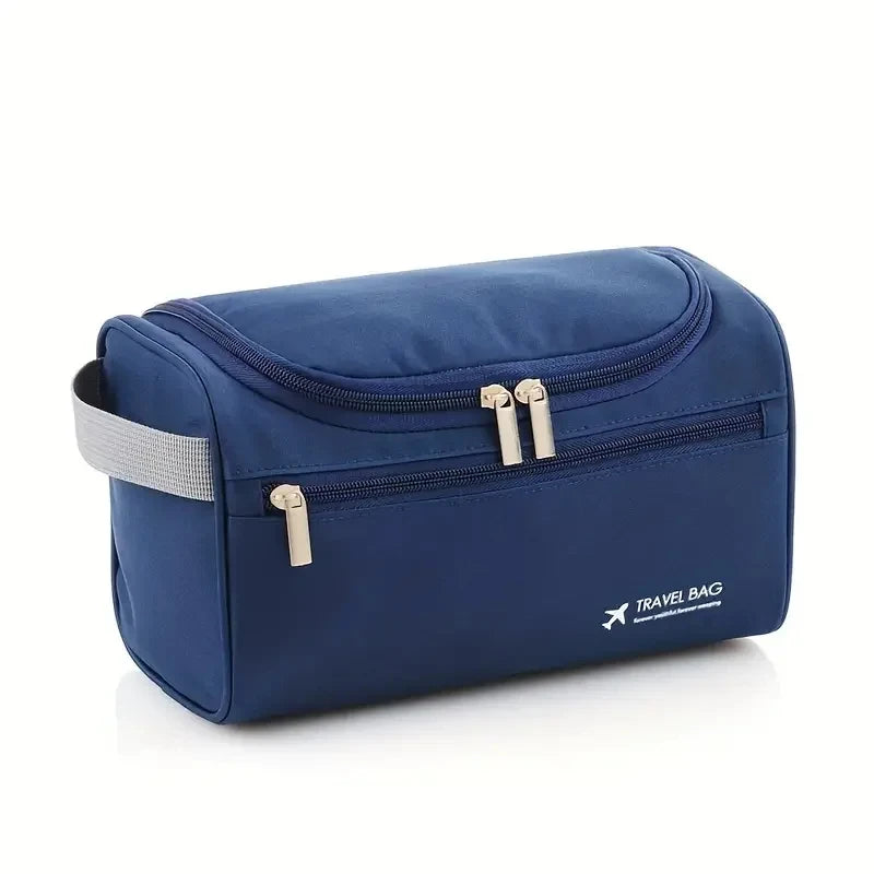 Trousse de toilette en cuir pour hommes et femmes, Kit Dopp, trousse de toilette suspendue pour hommes, trousse de toilette de voyage pour voyager, grand sac à cosmétiques pour T