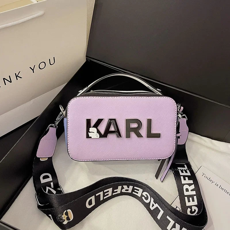 ‌ Sac messager tendance pour femmes, sac à bandoulière Simple, Texture haute sensibilité, Niche polyvalente pour appareil photo, 2025