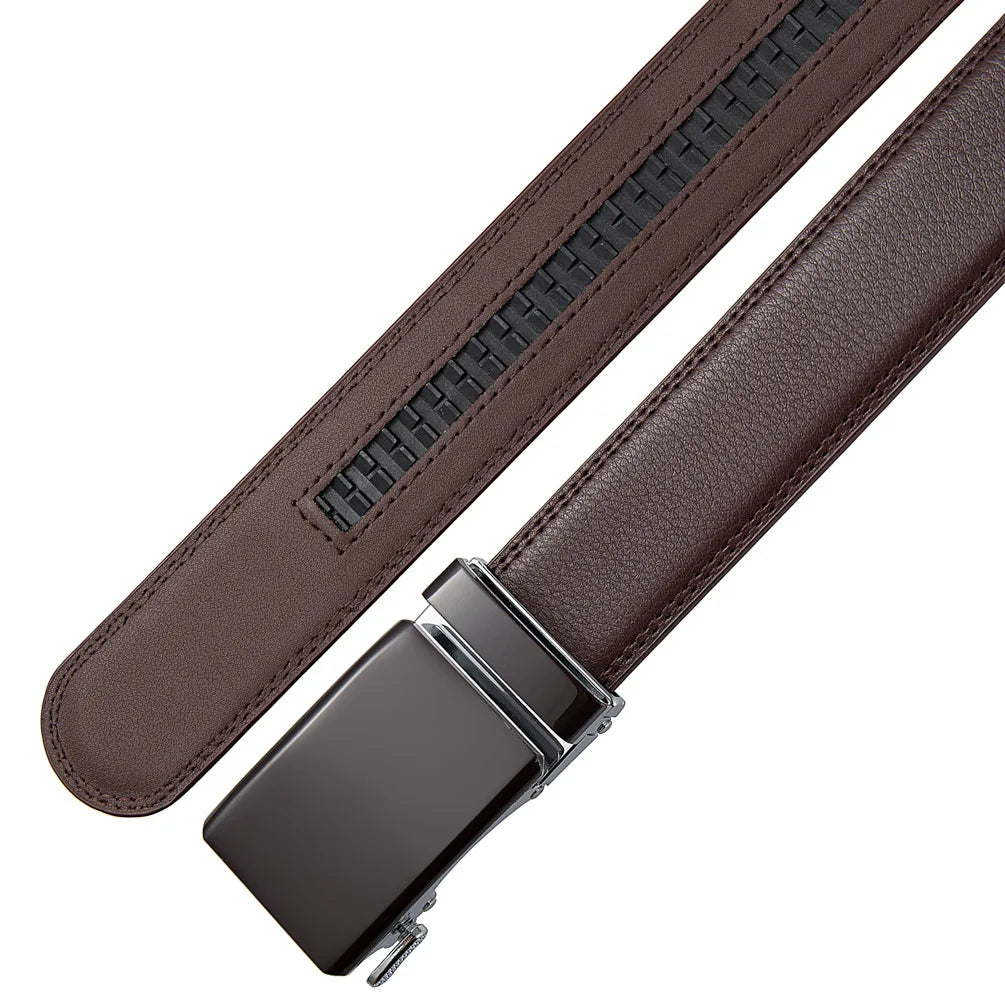 Nouveaux hommes ceinture mode alliage automatique boucle ceinture affaires décontracté décoration ceinture hommes ceintures 3.5 cm noir bleu rouge café