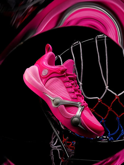 Rigorer BP1 'Kaleidoscope' chaussures de basket-ball hommes bas résistant à l'usure antidérapant professionnel réel Combat Sport baskets