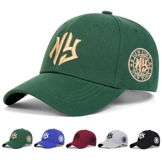 Casquette de Baseball unisexe avec lettres NG brodées, chapeaux décontractés réglables pour l'extérieur, protection solaire, sport, Golf, printemps-automne