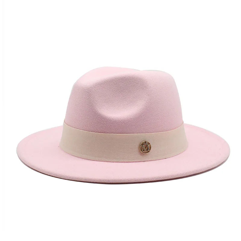 Nouveau chapeau Fedora pour femmes hiver élégant mode formelle mariage décorer église casquette Panama fête Jazz chapeau chapeau femme