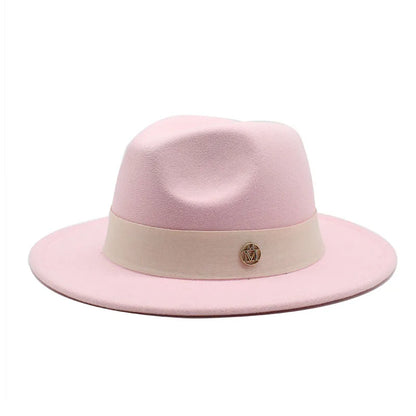 Nouveau chapeau Fedora pour femmes hiver élégant mode formelle mariage décorer église casquette Panama fête Jazz chapeau chapeau femme