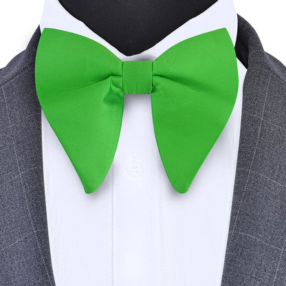 GUSLESON mode rose Champagne bleu solide noeud papillon pour hommes classique grand noeud papillon pour fête de mariage nœud papillon adulte hommes cravate