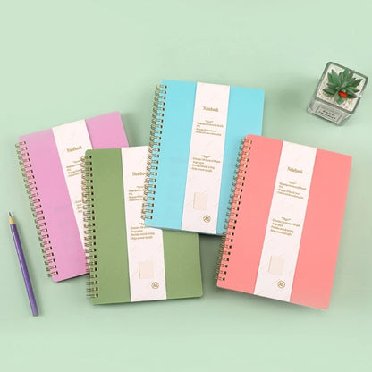 Twin Coil Binding Notebook Journal doublé 160 pages Collège Règle Book Book Best Sale