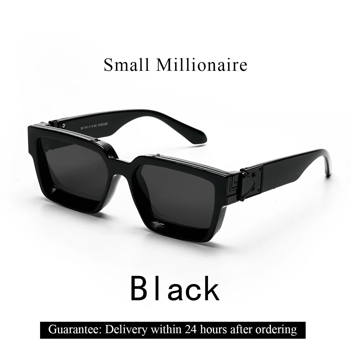 Ruiao rétro noir millionnaire nuances lunettes de soleil de luxe 2025 pour hommes concepteur célèbre marque carré lunettes de soleil homme femmes lunettes de soleil