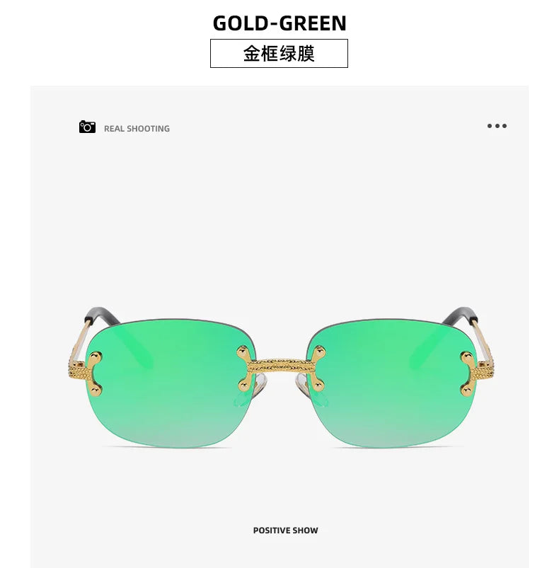 Petites lunettes De soleil en métal Vintage cadre ovale femmes lunettes De soleil hommes marque De luxe Design lunettes De soleil femmes miroir Gafas De Sol UV400