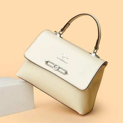 Sac à main rétro tendance pour femmes, portefeuille en cuir souple de haute qualité, petit sac carré, sacs à bandoulière de luxe célèbres