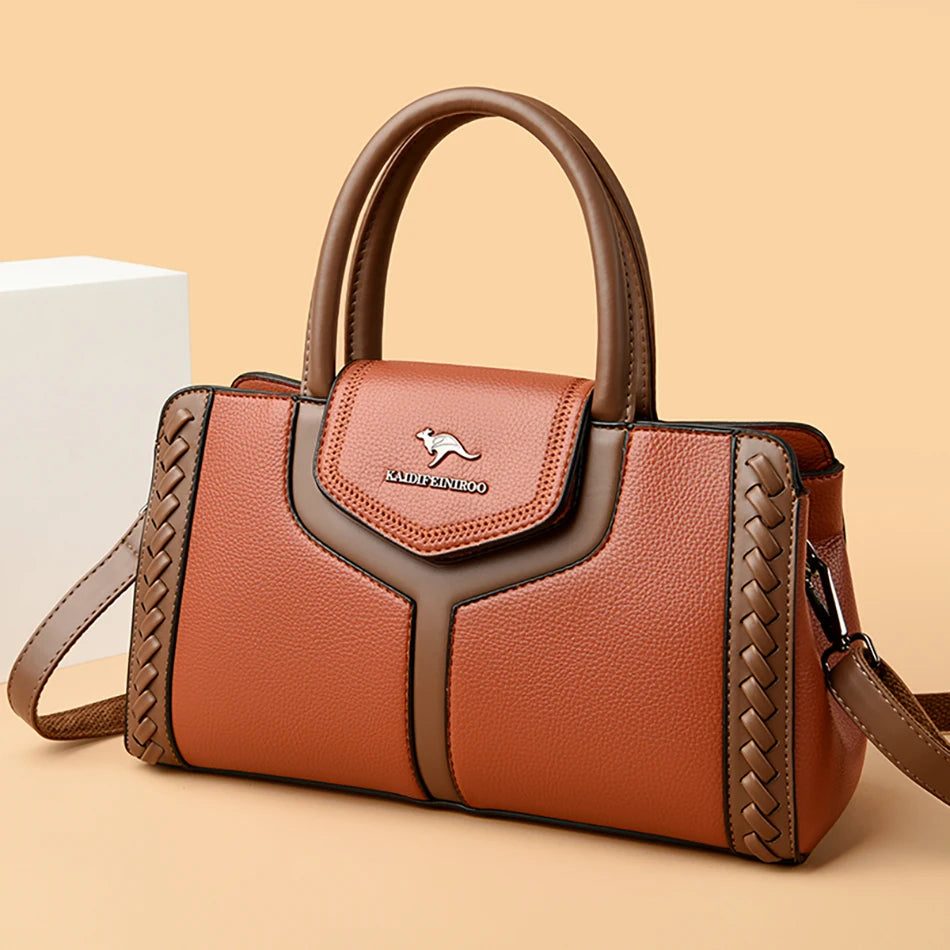 Sac à main tendance pour femmes, fourre-tout de bonne qualité, grande capacité, marque de luxe célèbre, Sac à bandoulière, nouvelle collection 2024